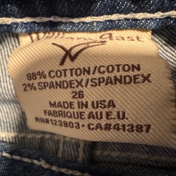 William Rast Blue Boot Cut Jeans Medium Wash - Picture 6 of 11